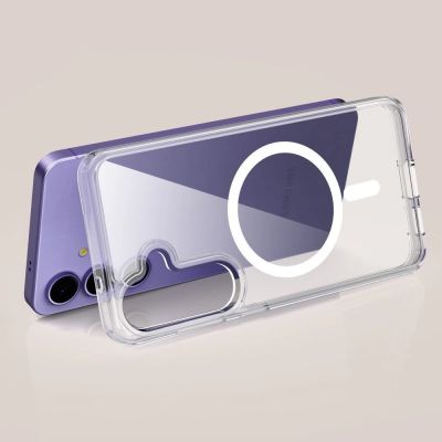3. Etui Tech-Protect FlexAir Hybrid MagSafe na Samsung Galaxy S25 FE - przezroczyste