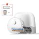 Roborock Qrevo Curv 2 FlowX Saug-/Wischroboter Wischsystem Absaugstation weiß