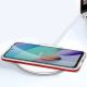 7. Clear 3in1 etui do Xiaomi Redmi 10 żelowy pokrowiec z ramką czerwony