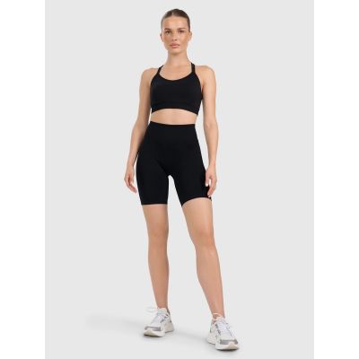 4. Legginsy kolarki treningowe bezszwowe damskie 4F 4FWAW25TFSTF084-20S