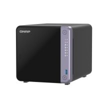 Qnap TS-432X-4G, Tower, 4 x 2.5"/3.5" SATA, AnnapurnaLabs Alpine AL524 4C, 4GB (Max. 16GB) DDR4 SODIMM, 2 x 2.5GbE, 1 x 10GbE SFP+, 2 x USB 3.2 Gen, adapter 90W