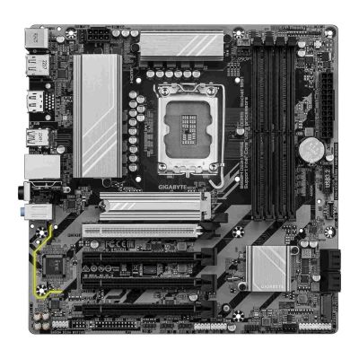 5. GIGABYTE B860M DS3H WIFI6E płyta główna Intel B860 LGA 1851 (Socket V1) micro ATX