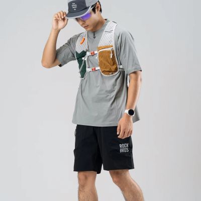 8. Szorty Rockbros YDDK015 z paskiem rozmiar XXXL - czarne