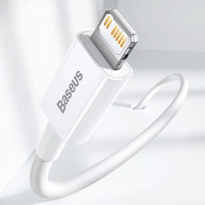 12. Kabel Baseus Superior Series USB-C / Lightning PD 20W 1 m - czarny