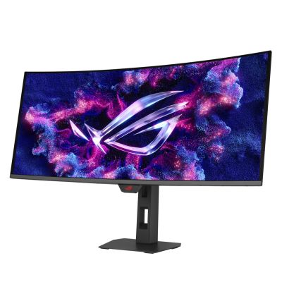 7. ASUS ROG Strix OLED XG34WCDG monitor komputerowy 86,4 cm (34") 3440 x 1440 px UltraWide Quad HD QD-OLED Czarny