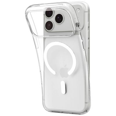 14. Etui Spigen Liquid Crystal MagSafe na iPhone 18 Pro Max / 17 Pro Max - przezroczysto-białe