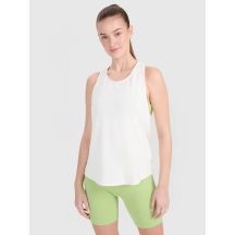 Top damski treningowy oversize szybkoschnący 4F 4FWSS25TFSLF412-11S