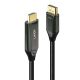 2. Lindy 40930 adapter kablowy 1 m DisplayPort HDMI