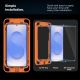 3. Szkło hartowane Tech-Protect Quick Set+ na Samsung Galaxy S25 - przezroczyste