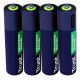 2. Baterie AAA Trust USB-C RECHARGEABLE BATTERIES 4P