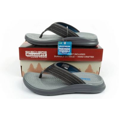11. Japonki Skechers Sargo M 204383 CHAR