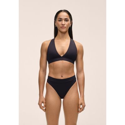 6. Stanik kąpielowy CASALL V-Neck Crossback Bikini Top kolor czarny