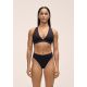 6. Stanik kąpielowy CASALL V-Neck Crossback Bikini Top kolor czarny