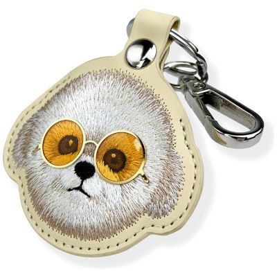5. Etui Nimmy Glasses Cool Dog na lokalizator - zielone
