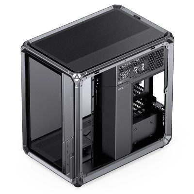 12. Jonsbo X400 Pro PC-Gehäuse, Midi-Tower, ATX, Tempered Glass - grau