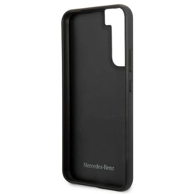 7. Etui Mercedes Leather Urban Line na Samsung Galaxy S22+ - czarne