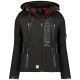Softshell damski Geographical Norway TISLANDE LADY BLACK   007 (WU4016F/GN-BLACK)