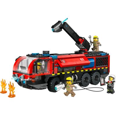 16. LEGO City 60499 Wóz strażacki na lotnisku