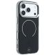 4. Etui Mercedes Double Layer Iconic Logo MagSafe na iPhone 18 Pro Max / 17 Pro Max - czarne