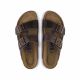 5. Klapki damskie Birkenstock Arizona Soft Footbed Oiled Leather Habana narrow wąskie (0452763)