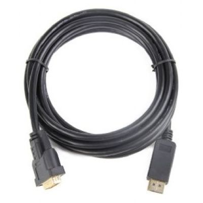 2. Kabel GEMBIRD CC-DPM-DVIM-6 (DisplayPort M - DVI-D M; 1,8m; kolor czarny)