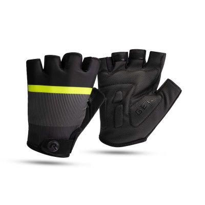 Rogelli rękawiczki HERO II czarny-fluor M