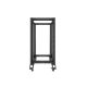 2. Stojak rack Lanberg OR01-6822-B (22U; kolor czarny)