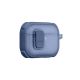 5. Etui AMAZINGTHING Titan Pro Mag Case Clear do AirPods Pro 3 - niebieskie