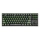 3. GENESIS Thor 404 TKL klawiatura Gaming USB QWERTY Amerykański międzynarodowy Czarny