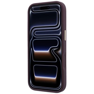 5. Etui Guess Stripe Peony 4G Logo MagSafe na iPhone 18 Pro / 17 Pro - burgundowe
