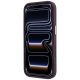 5. Etui Guess Stripe Peony 4G Logo MagSafe na iPhone 18 Pro / 17 Pro - burgundowe