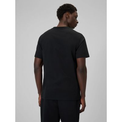 2. T-shirt regular z nadrukiem męski 4F 4FRSS26TTSHM3991-20S