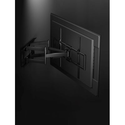10. GEMBIRD UCHWYT SUFITOWY DO TELEWIZORA Z PEŁNYM ZAKRESEM RUCHU (REGULOWANY), 60" - 120", DO 120 KG