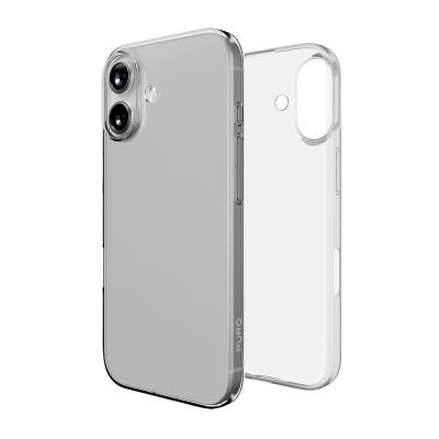 3. Etui Puro 0.3 Nude Ultra-Slim TPU na iPhone 17 - przezroczyste