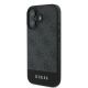 2. Etui Guess 4G Bottom Stripe na iPhone 16 Plus 6.7" - szare