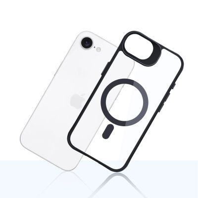 6. Etui 3mk Satin Armor MagCase na Apple iPhone 16e / SE 4 - przezroczyste