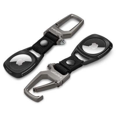 12. Etui Spigen Rugged Armor na Apple AirTag - czarny mat