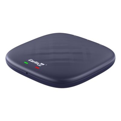 19. CARLINKIT Adapter bezprzewodowy AI Box z Androidem 13 - 8 GB + 128 GB do oryginalnych radioodbiorników samochodowych z CarPlay niebieski