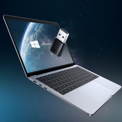 5. Ugreen adapter Bluetooth 5.0 USB-A czarny (CM390)