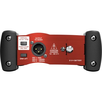 2. Behringer GI100 DI-box aktywny 1-kanałowy