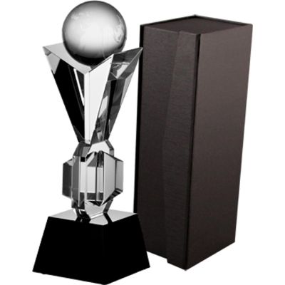6. Trofeum szklane z etui