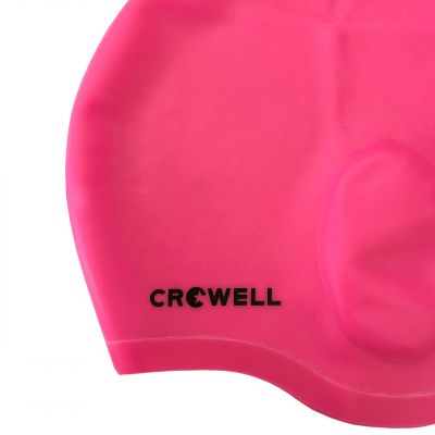 6. Czepek pływacki Crowell Ucho Bora różowy kol.5