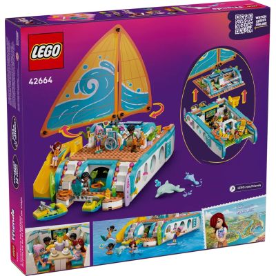 13. LEGO Friends 42664 Przygoda na łodzi