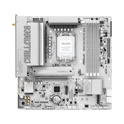 3. ASRock B860M Challenger WiFi White 1851 mATX HDMI/DP  DDR5