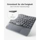 6. inateck Keyboard Tablet QWERTZ gray