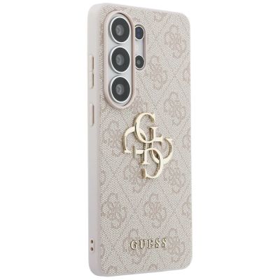 4. Etui Guess 4G Big Metal Logo na Samsung Galaxy S26 Ultra - różowe