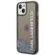 2. Etui Karl Lagerfeld Liquid Glitter Elong na iPhone 14 - czarne
