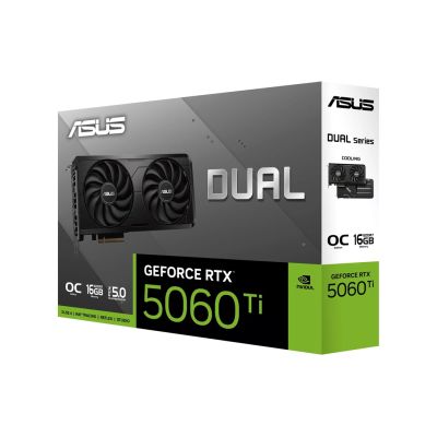 8. Karta graf. ASUS DUAL RTX 5060 TI 16GB OC EVO - BULK