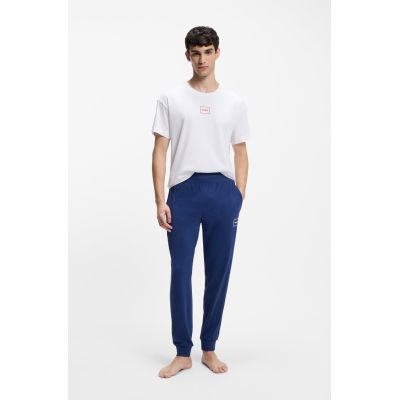 3. Koszulka męska do spania Hugo Loungewear Laze BIANCO (50525236-101)