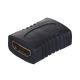 Adapter Lanberg AD-0018-BK (HDMI F - HDMI F; kolor czarny)